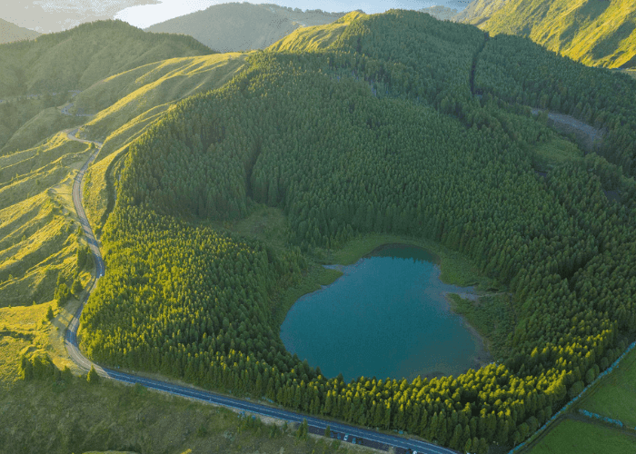 Hike Through Volcanic Landscapes