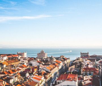 View from Terreiro do Paço, Lisbon