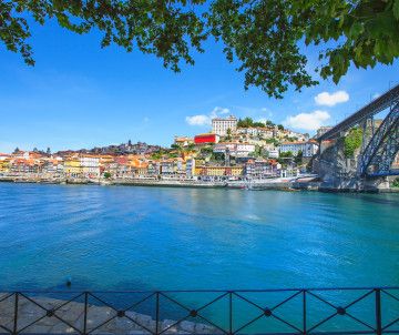 Don Luís Bridge in Porto City, Portugal