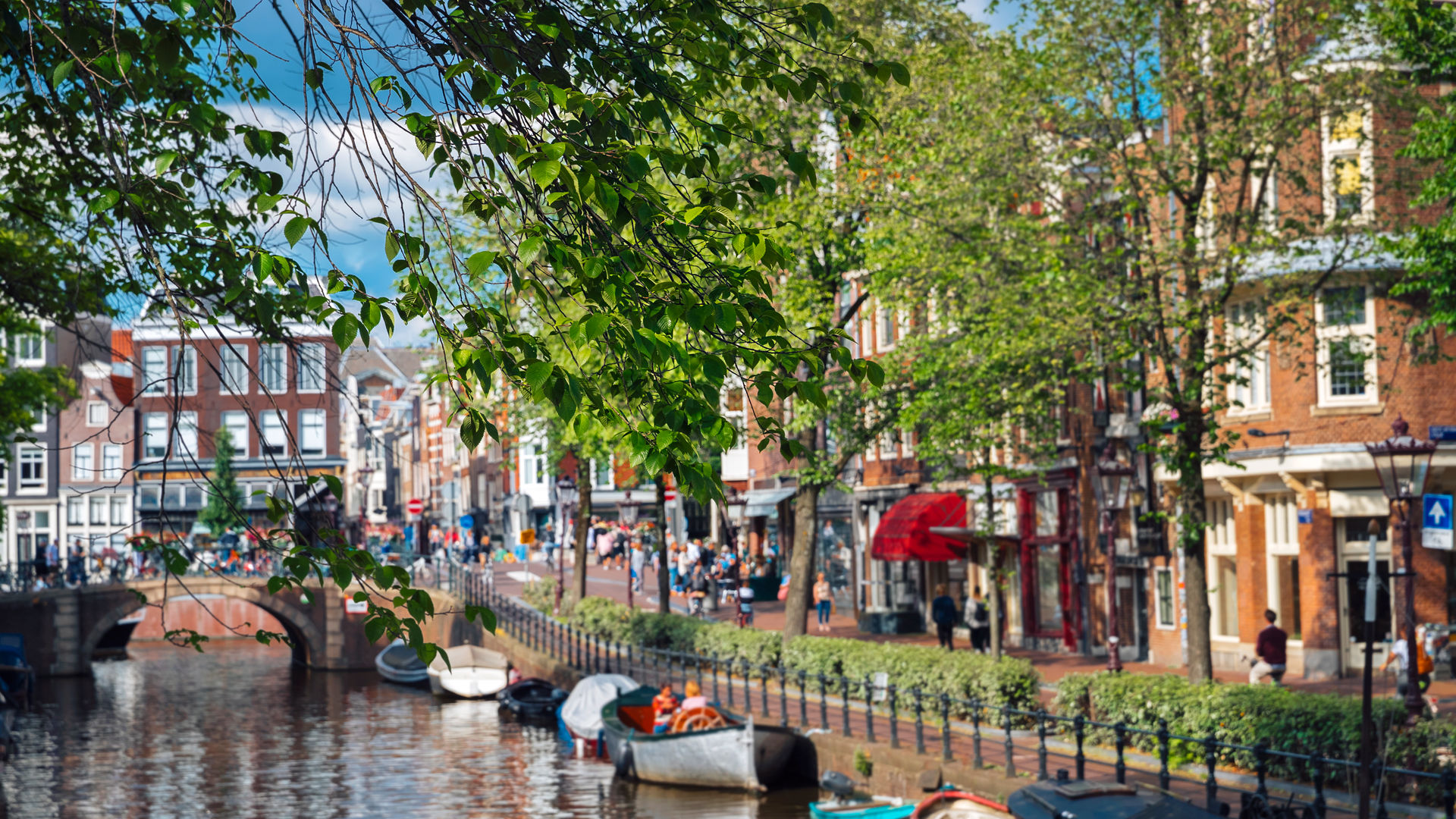 Canais de Amesterdão