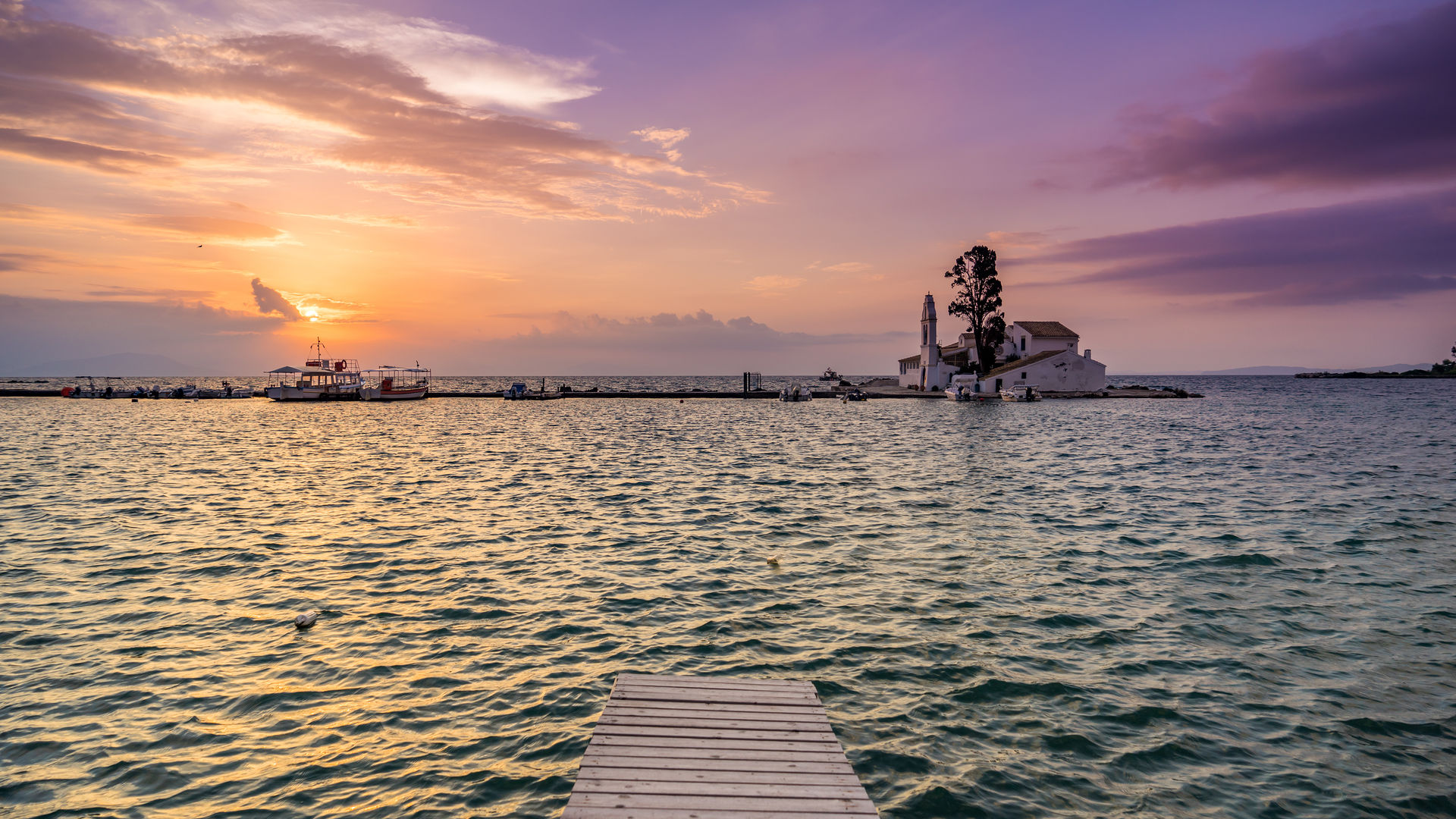 Mosteiro de Vlacherna, Corfu