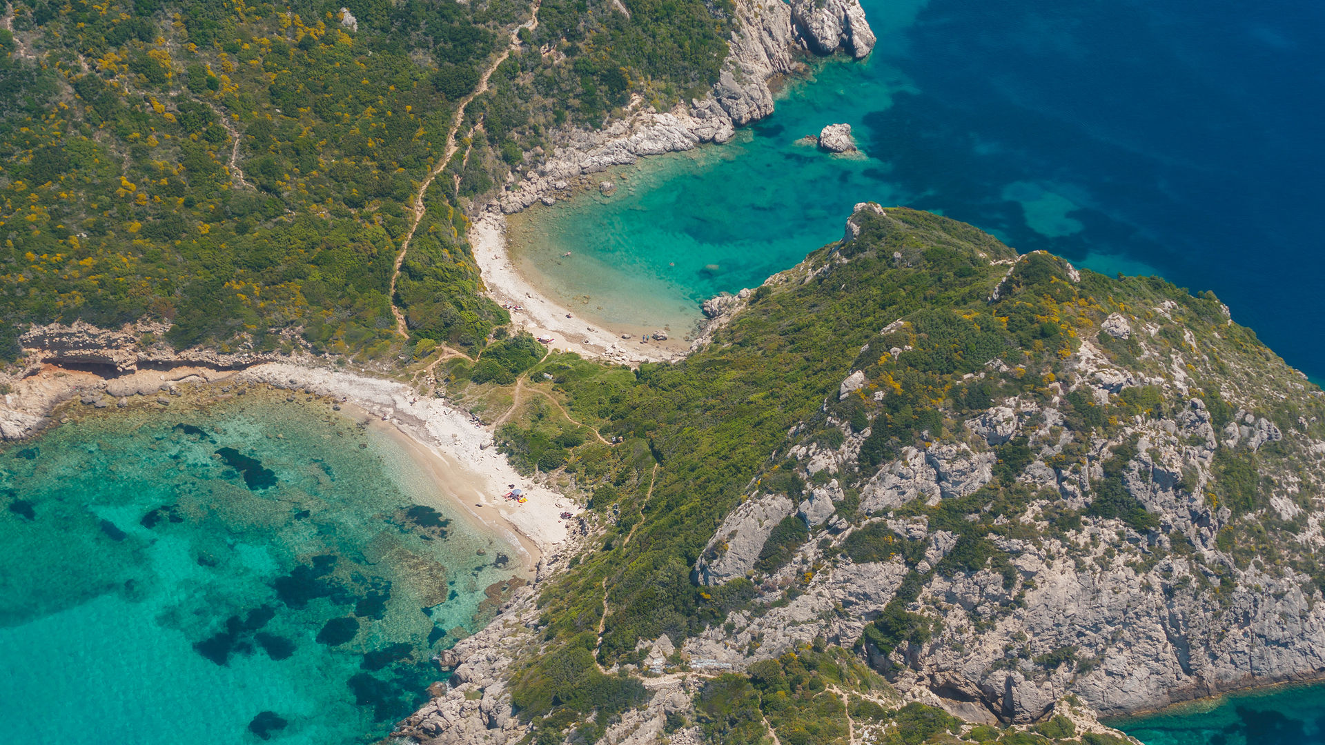 Praia de Paleokastrites, Corfu