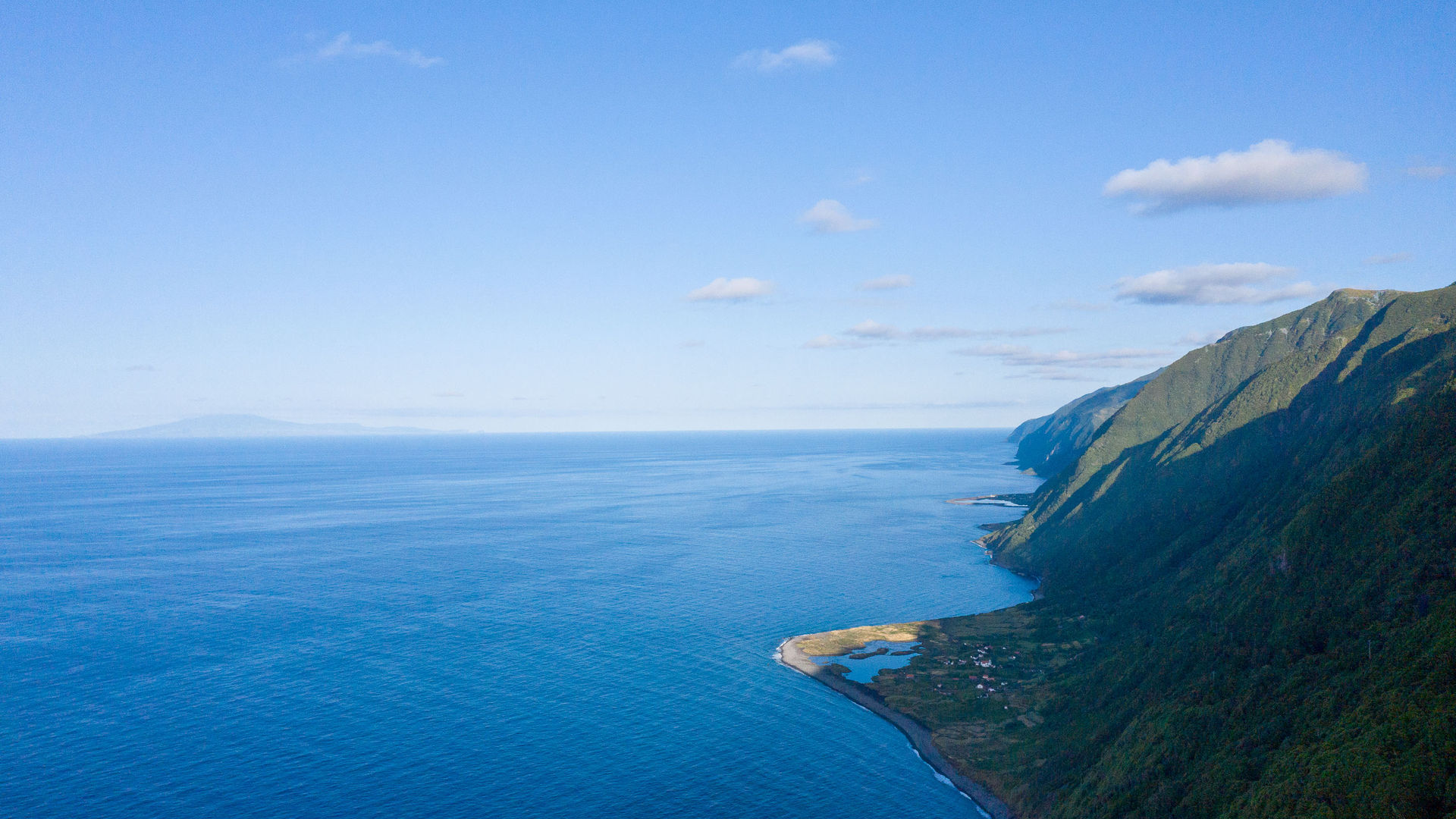 Fajã dos Cubres. Ilha de São Jorge
