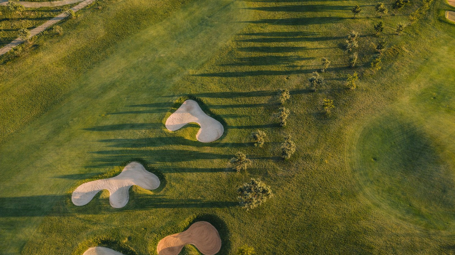 Greens and Bunkers at Morgado Golf & Country Club