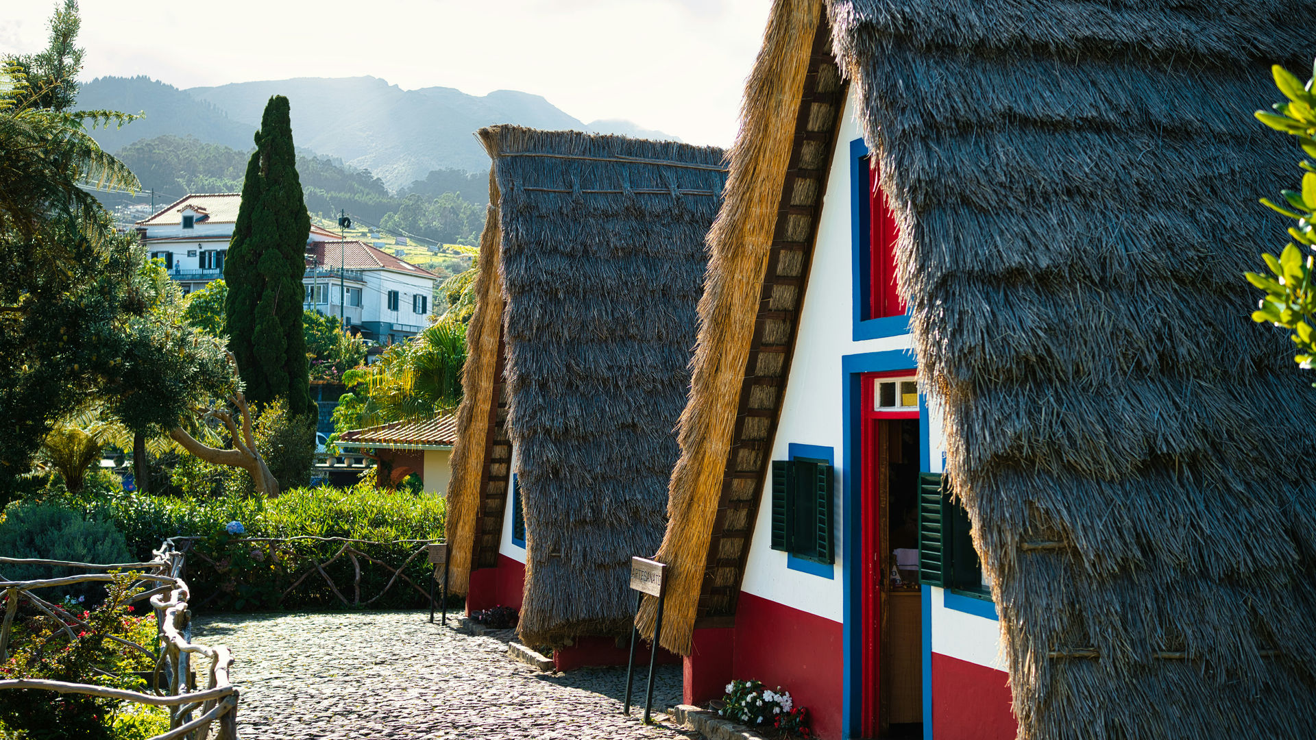 Traditional Santana Houses, Madeira Island