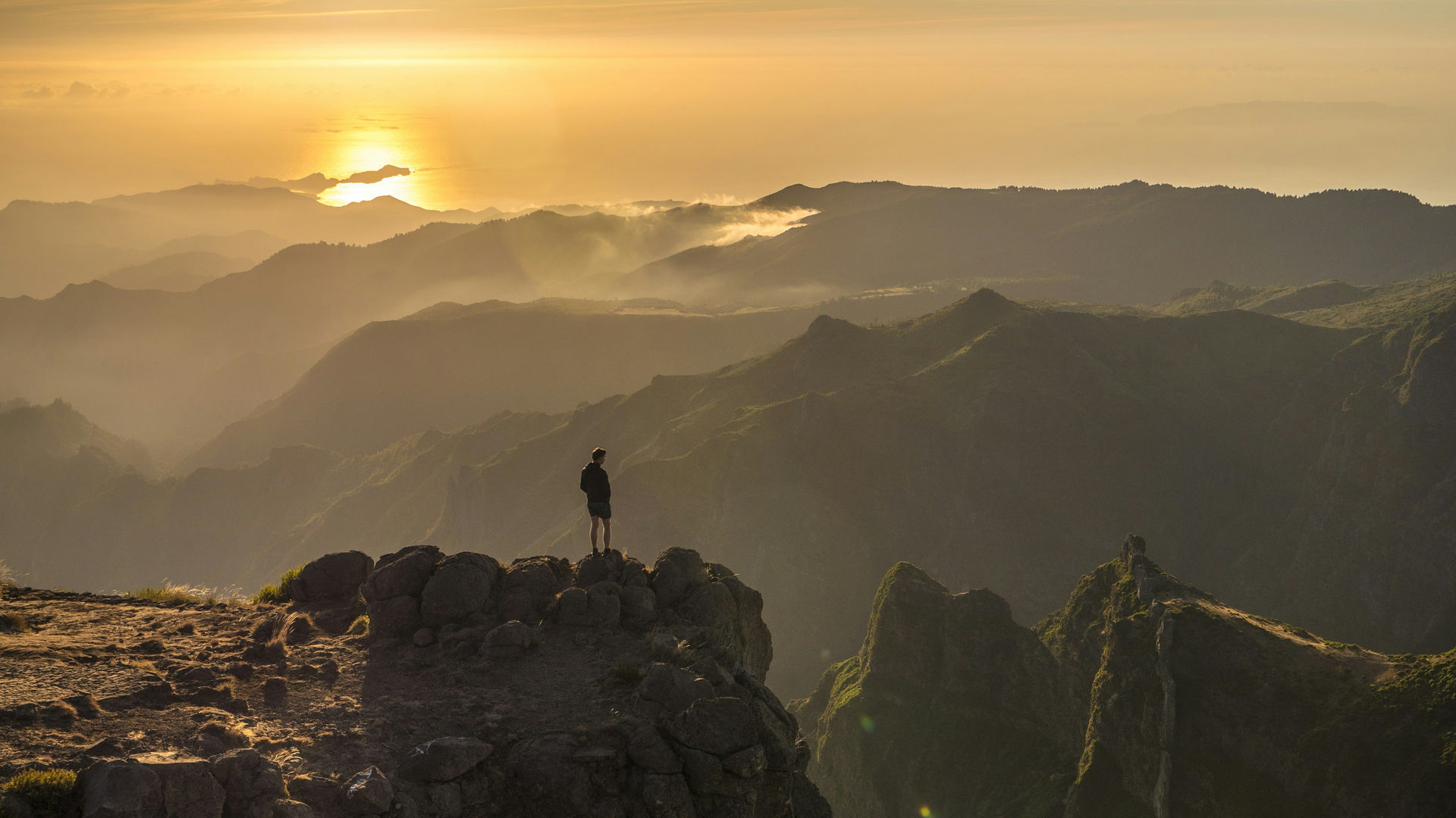 Pico do Areeiro:, Madeira Island