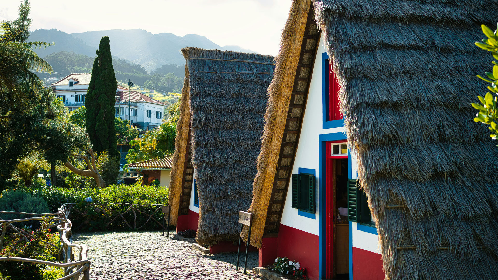 Traditional Santana Houses, Madeira Island