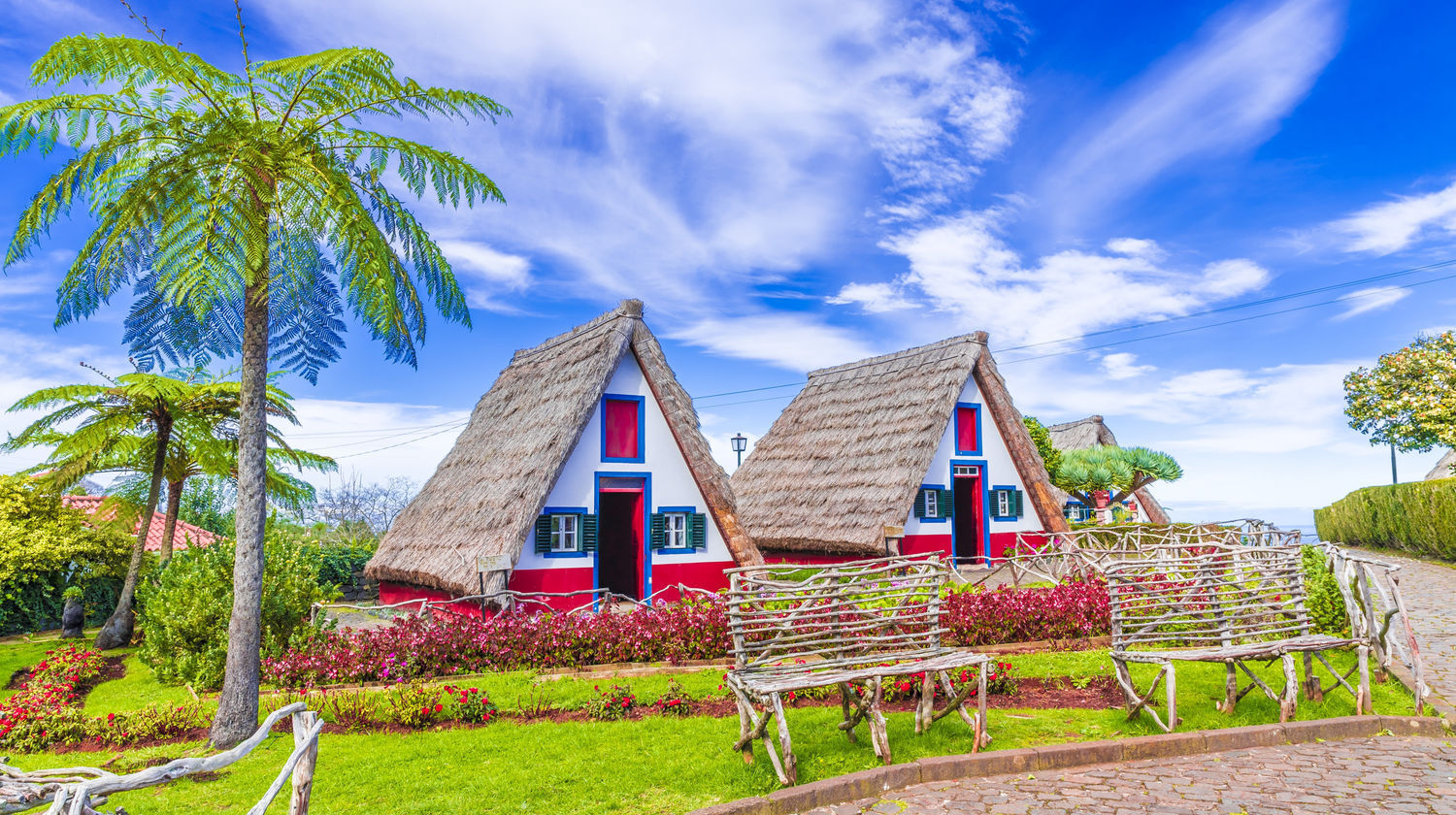 Traditional Santana Houses, Madeira Island