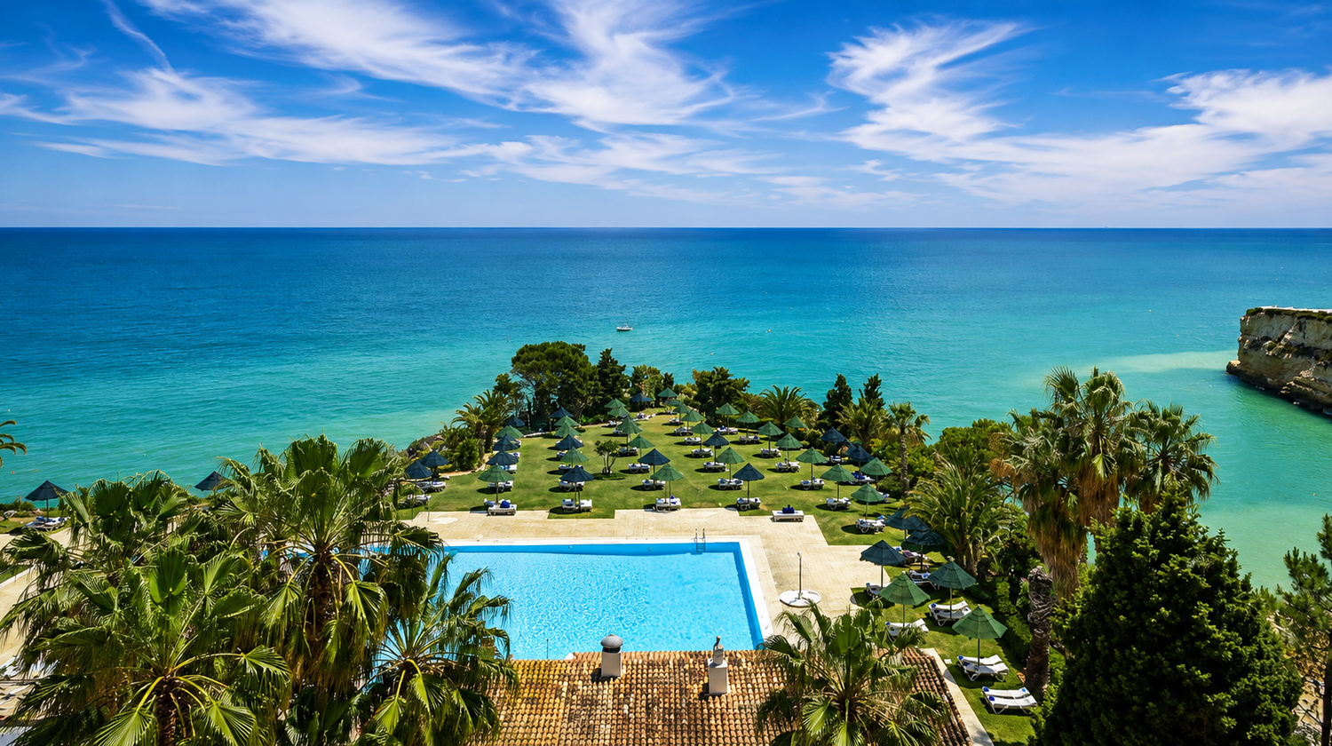Poolside Ocean View, Pestana Viking Beach Resort, Algarve