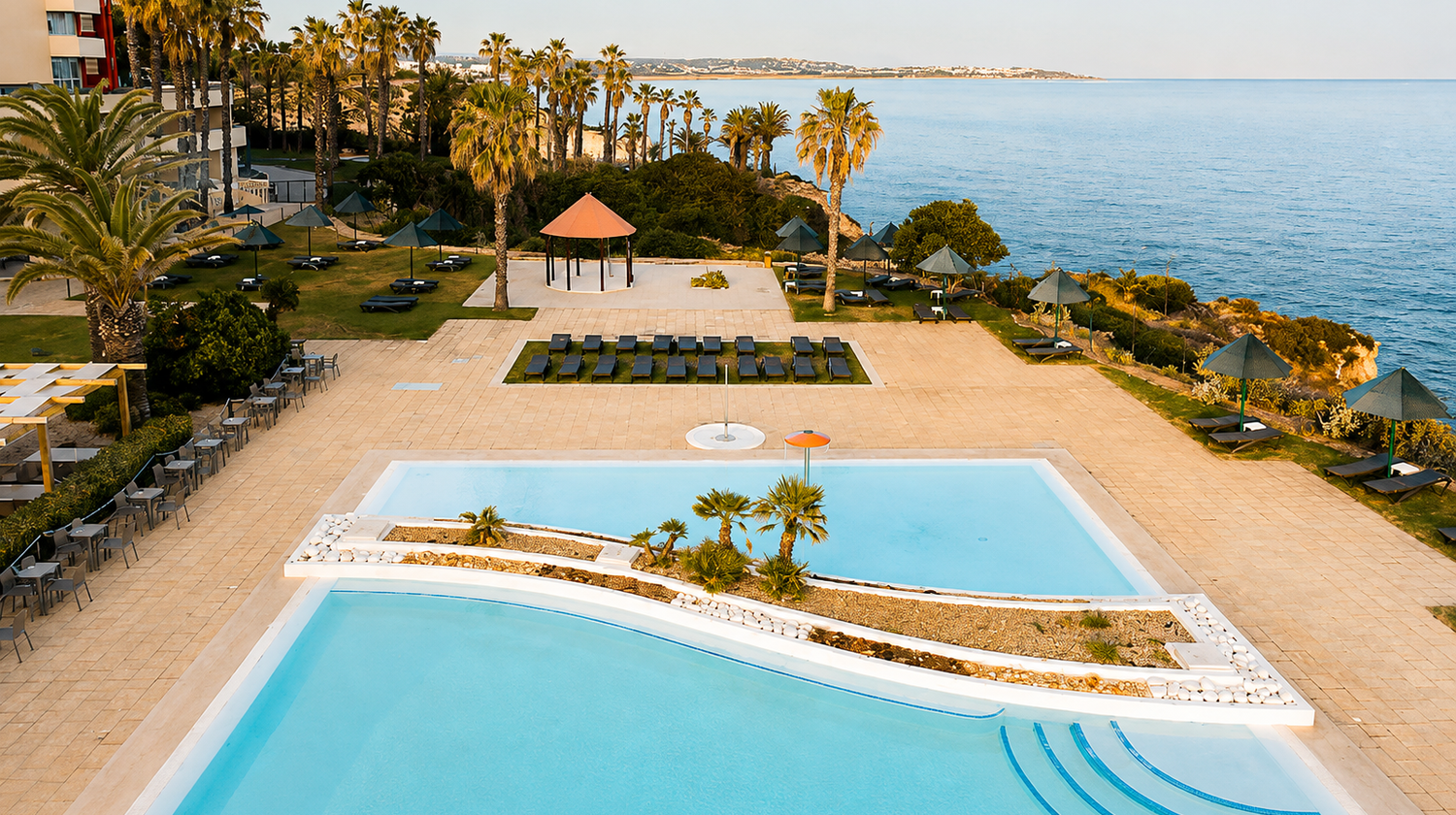 Ocean-View Pool, Pestana Viking Beach Resort, Algarve