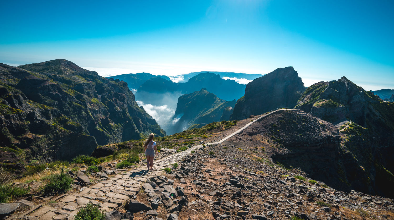 Pico do Areeiro, Funchal, Portugal