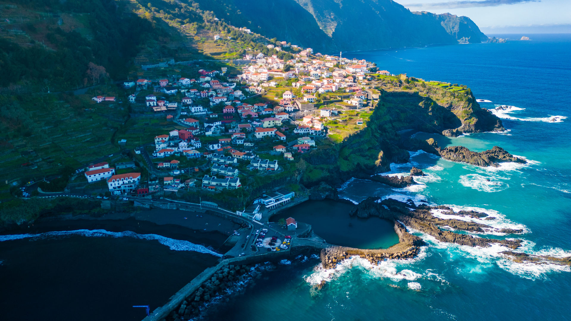 Seixal Village on Madeira's Northern Coast