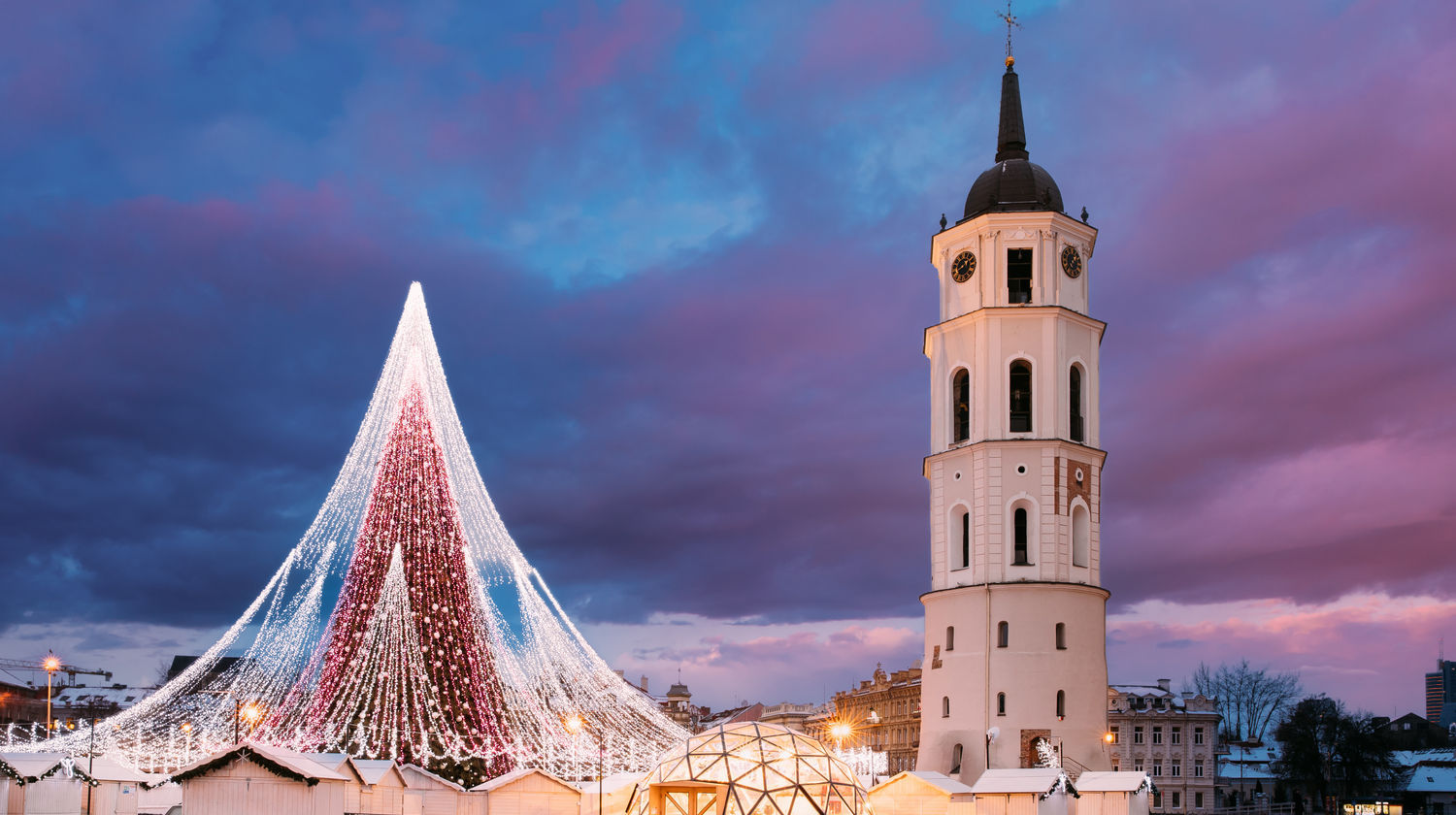 Vilnius Old Town Streets, Vilnius, Lithuania