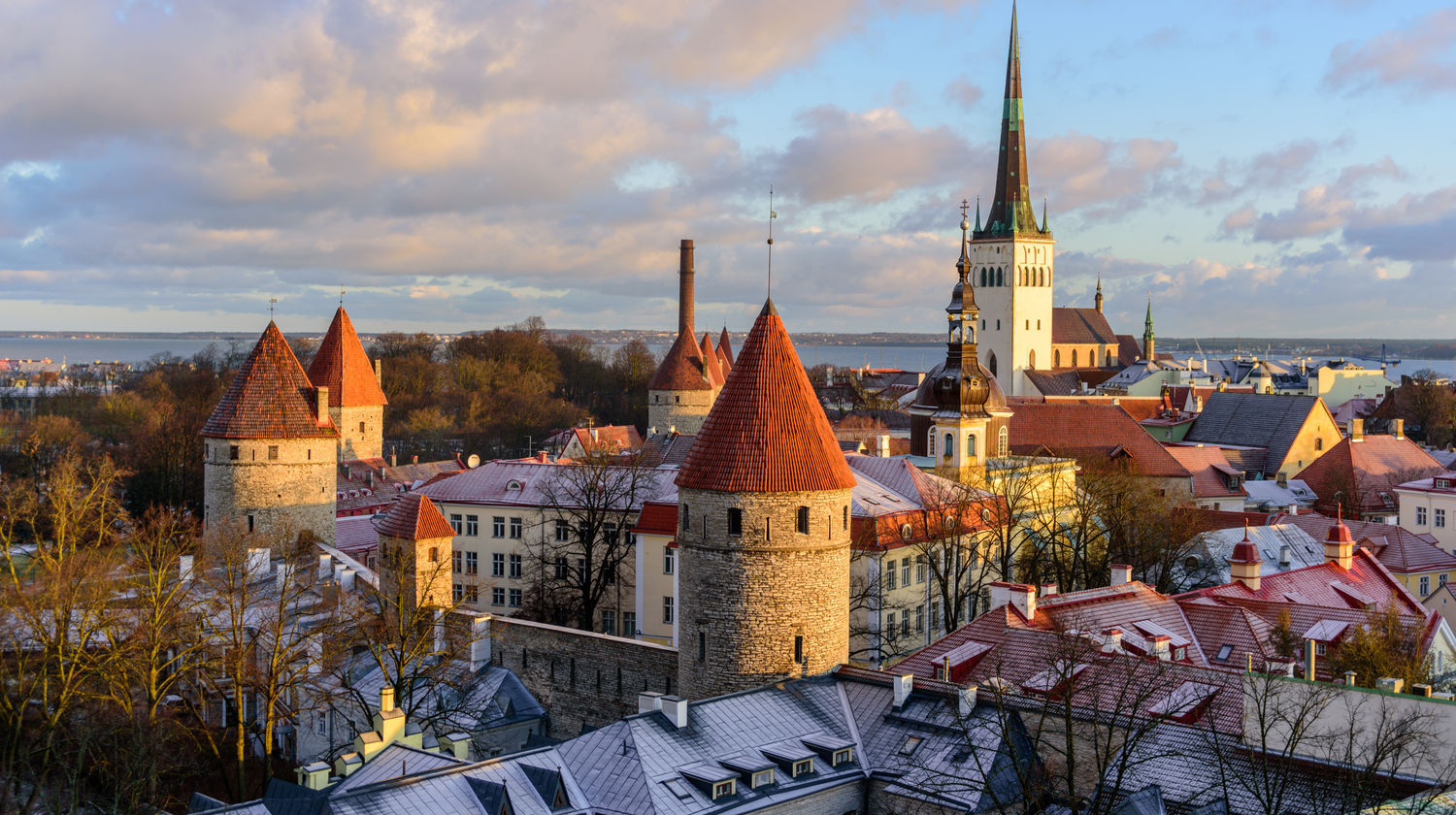 Tallinn City Walls, Tallinn, Estonia