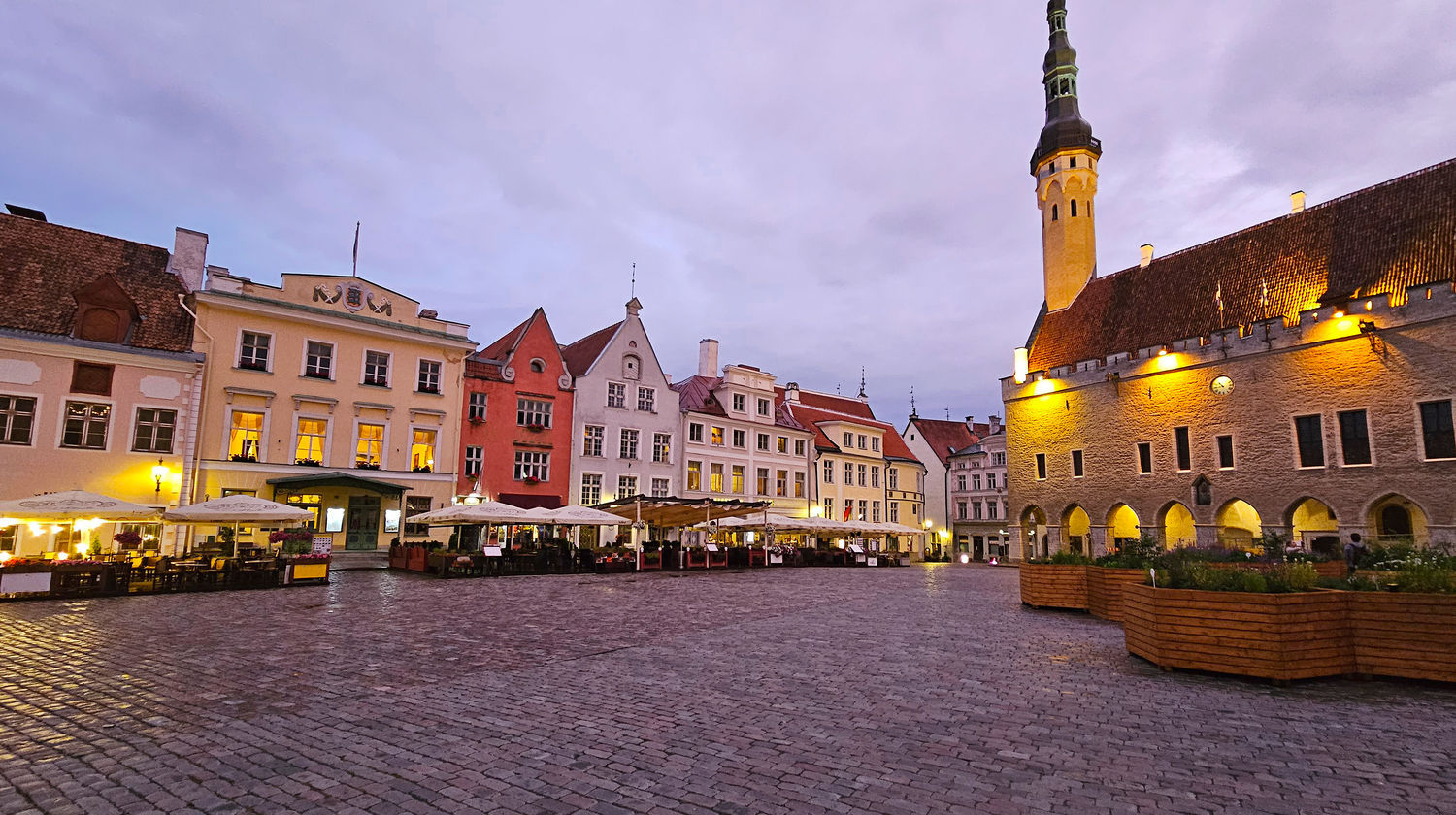 Tallinn Old Town Square, Tallinn, Estonia