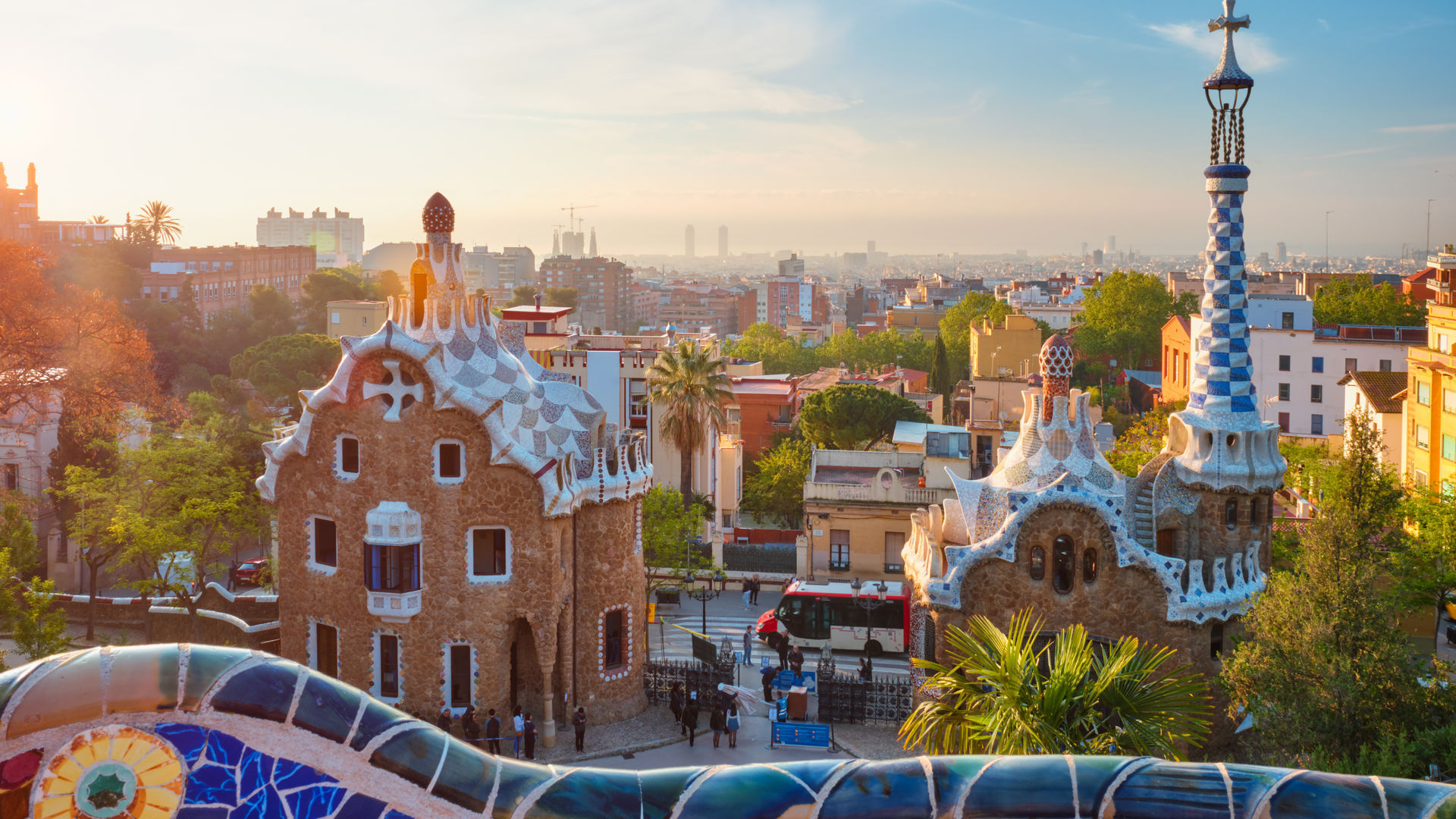Park Güell, Barcelona, Spain
