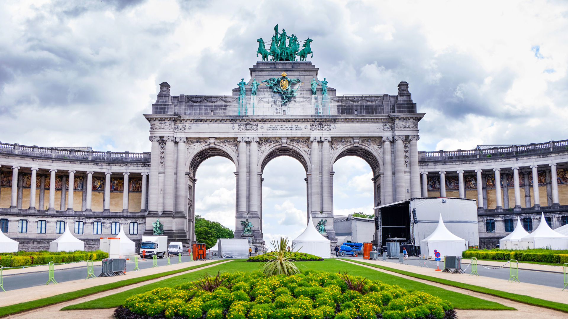 Parc du Cinquantenaire, Brussels, Belgium