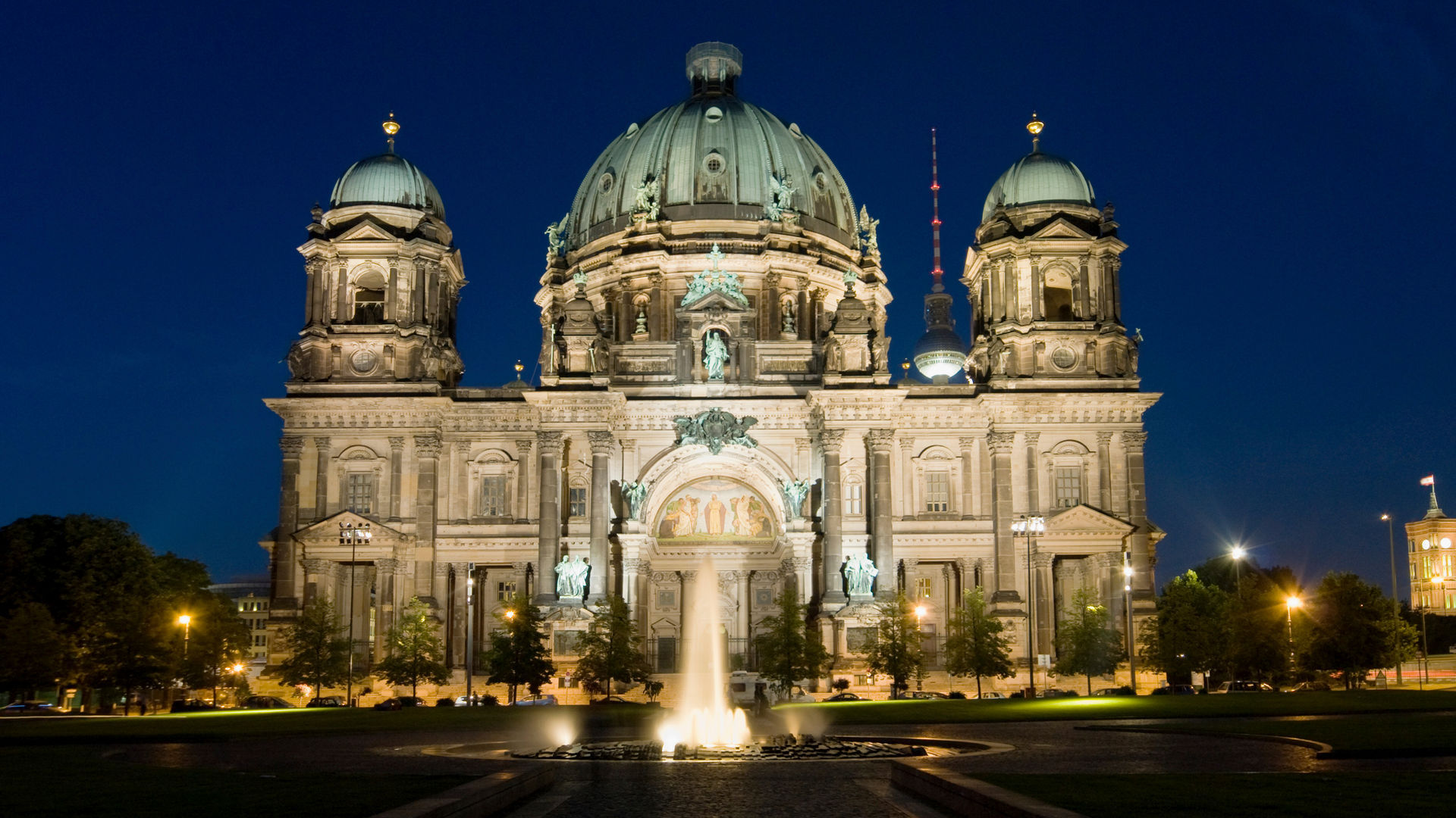 Berlin Cathedral After Dark