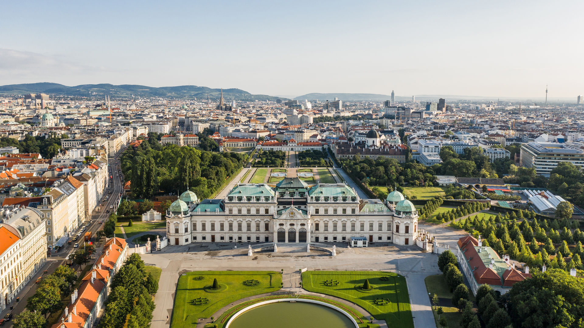 Belvedere Palace, Vienna, Austria