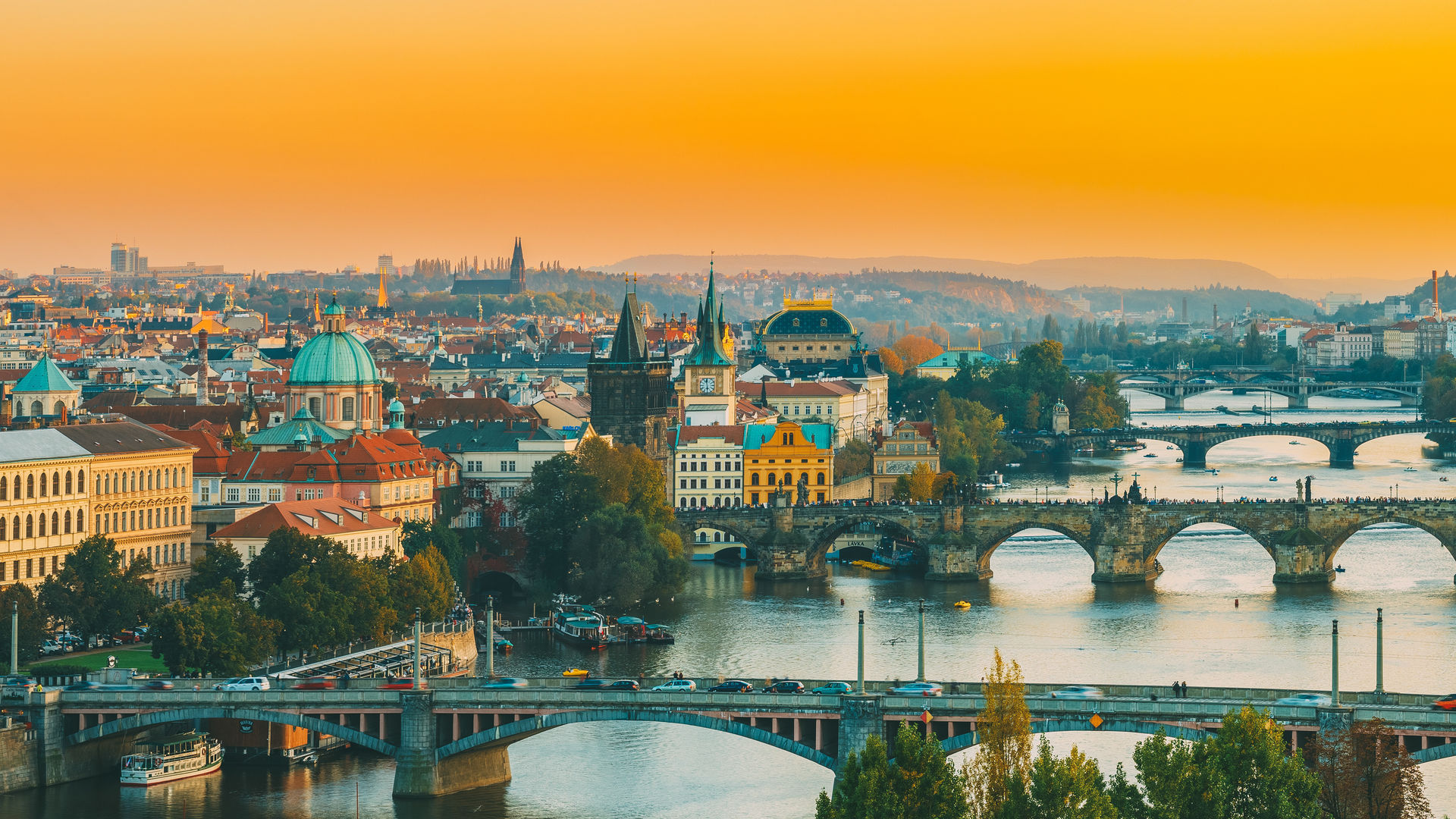 Vltava River, Prague, Czech Republic