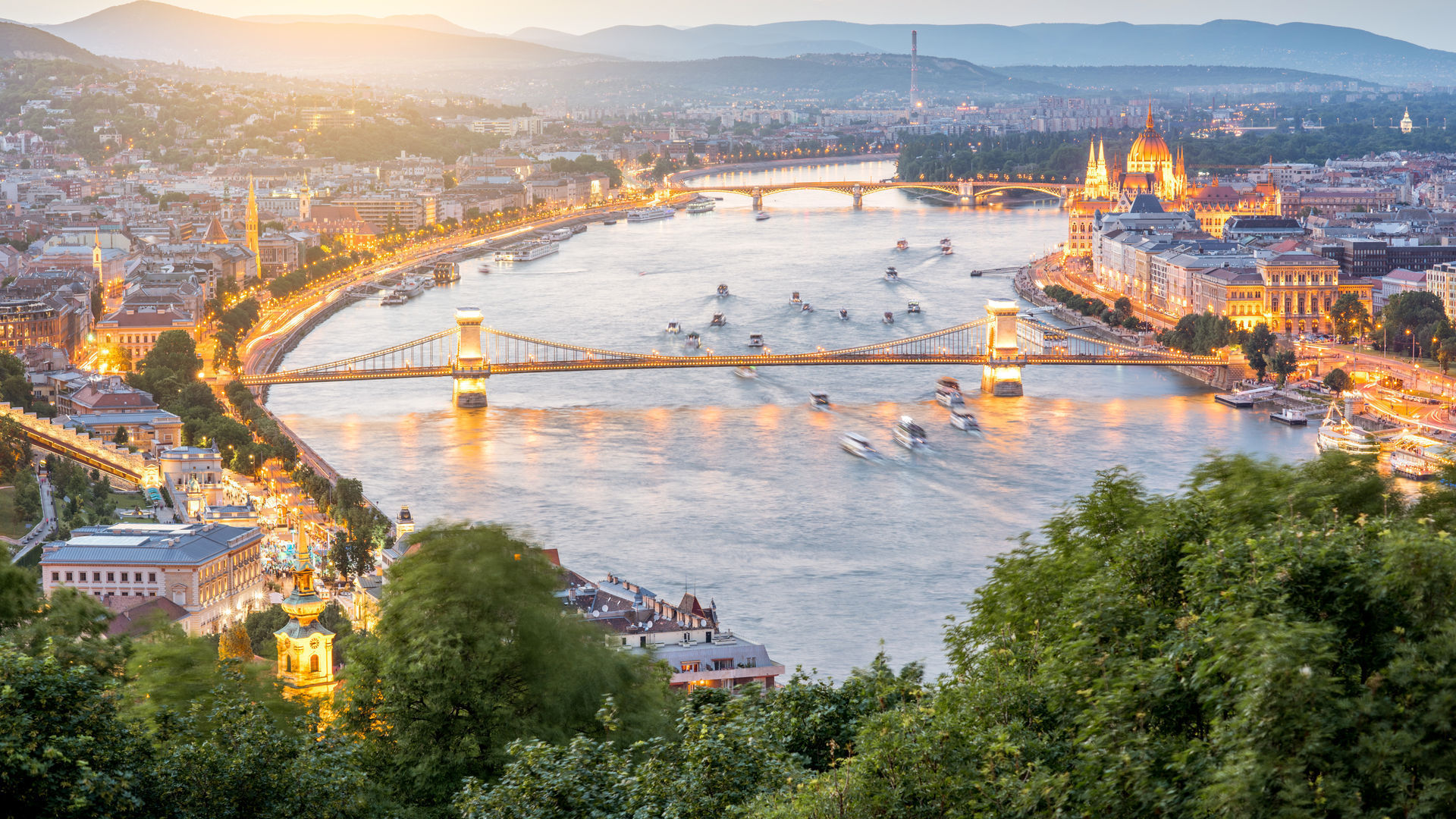 Danube River, Budapest, Hungary