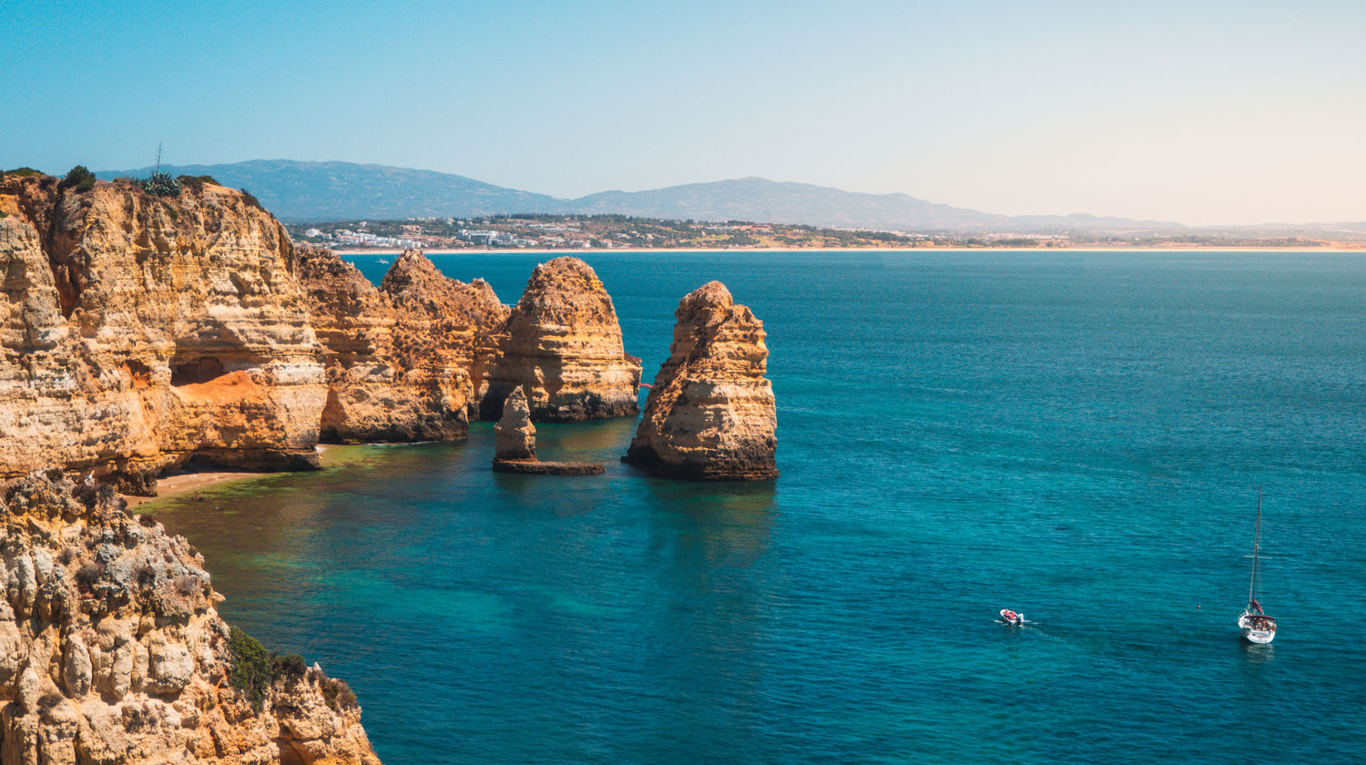 Rocky Coastline of Ponta da Piedade, Algarve