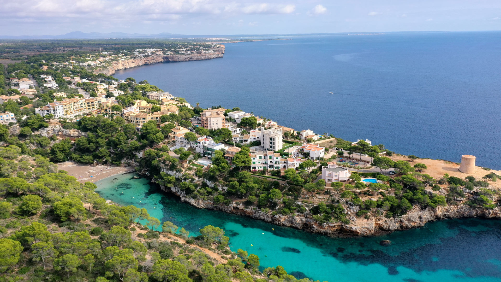 Scenic Coast of Mallorca (Spain)