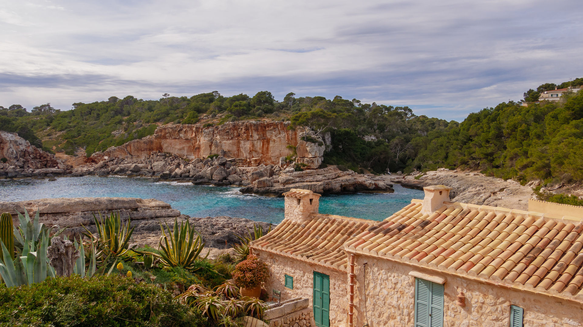 Rugged Coastline of Mallorca with Seaside Charm, Spain