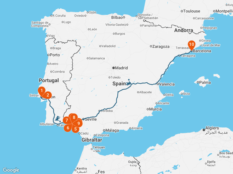 Mediterranean Cruise: Gibraltar & Ibiza from Lisbon