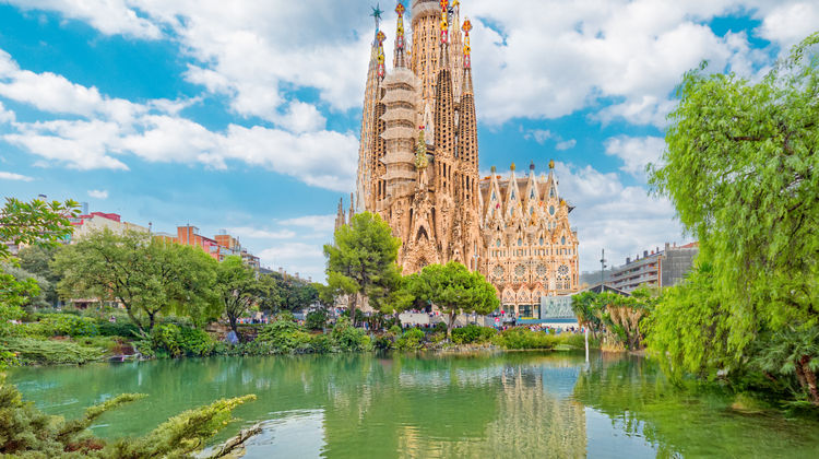 The Iconic Sagrada Família in Barcelona, Spain