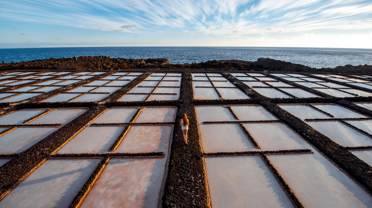 Salt Manufacturing in La Palma, Canary Islands