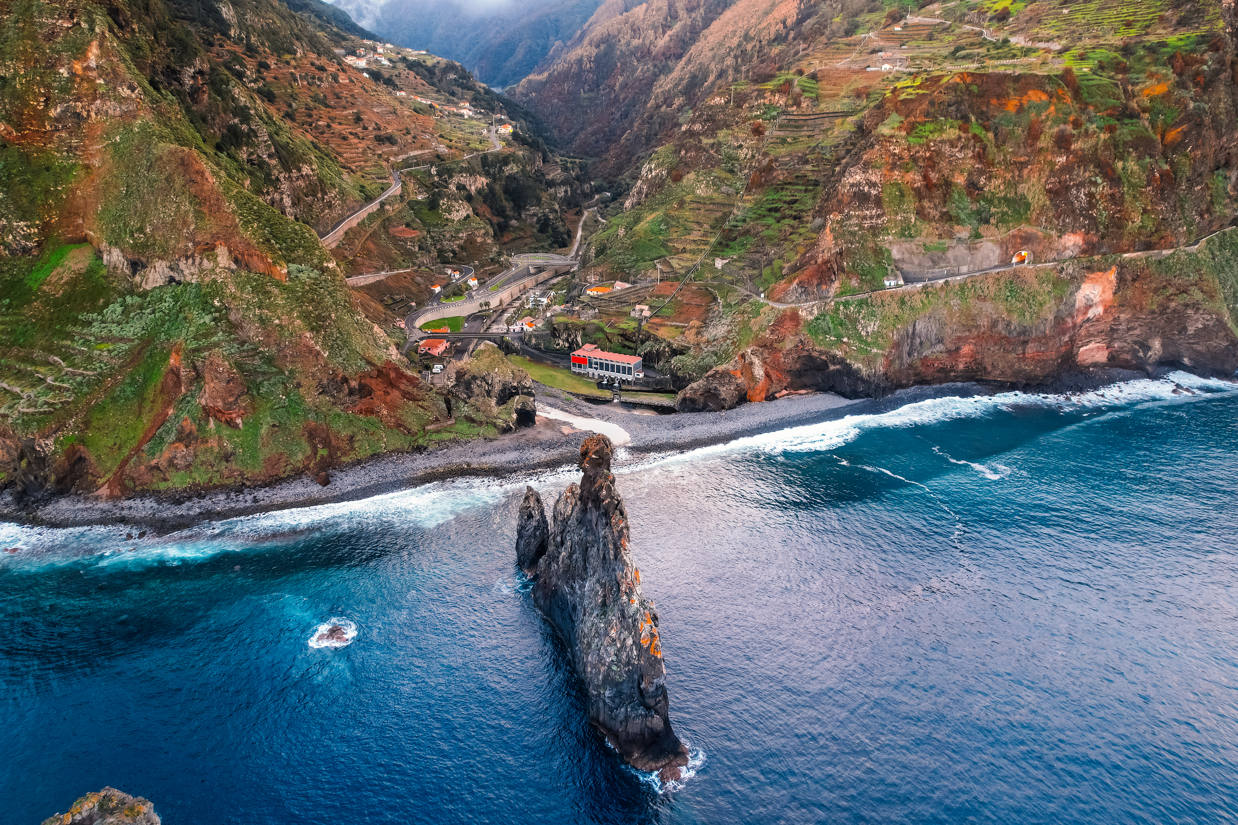Ribeira da Janela, Porto Moniz, Madeira Island, Portugal