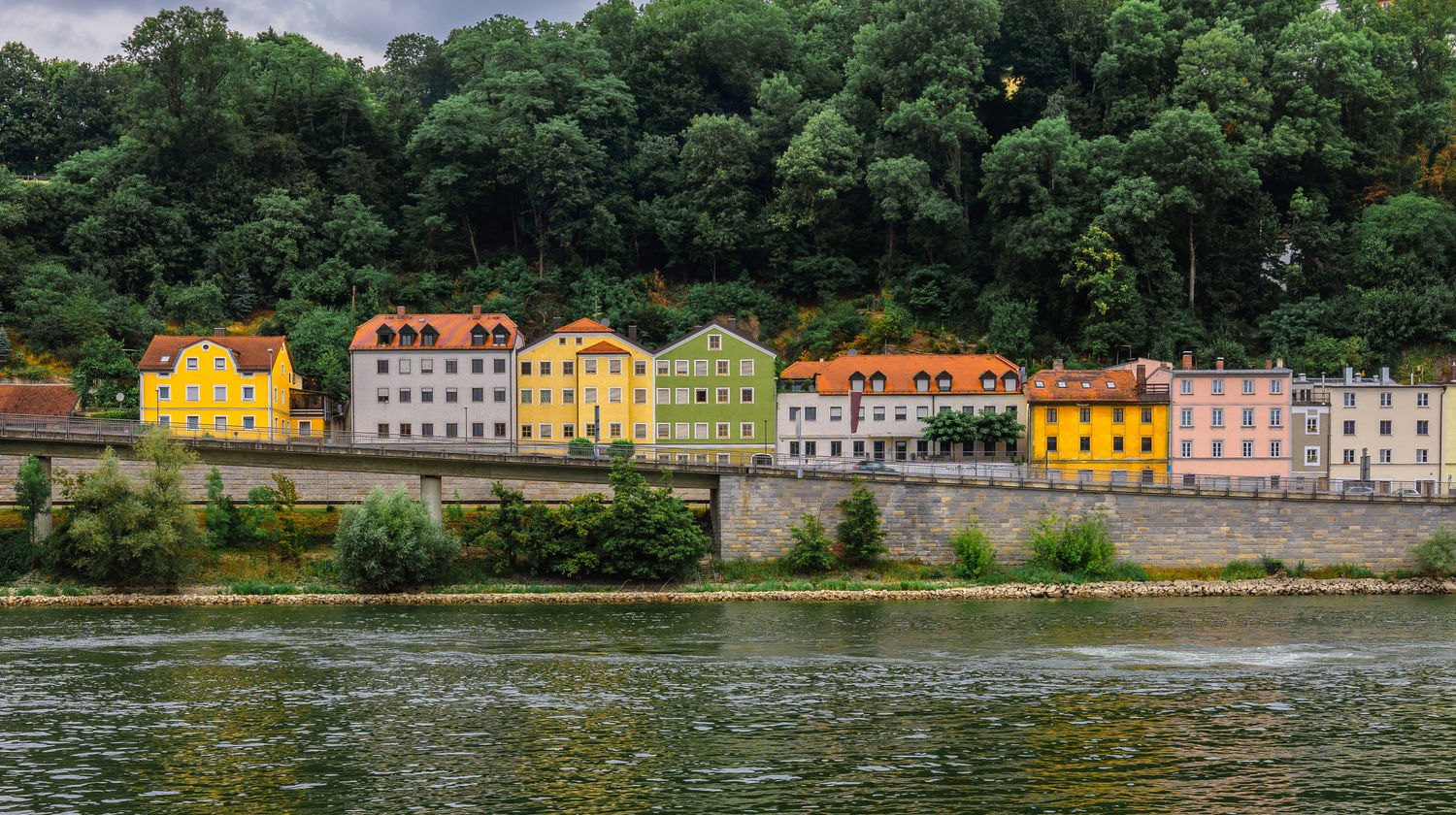 Danube Waterfront, Passau, Germany