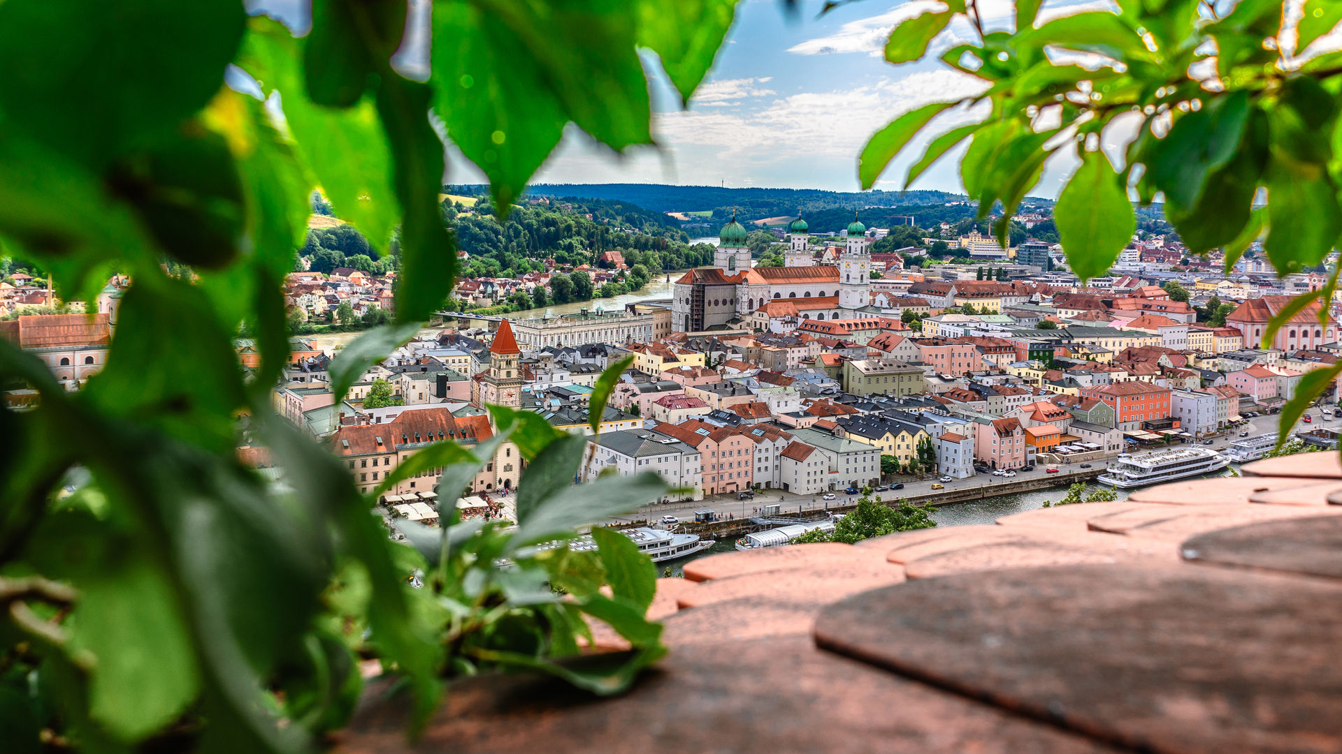 View of Passau, Germany
