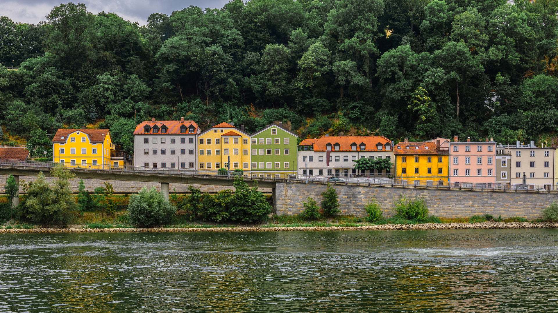Houses in Passau, Germany
