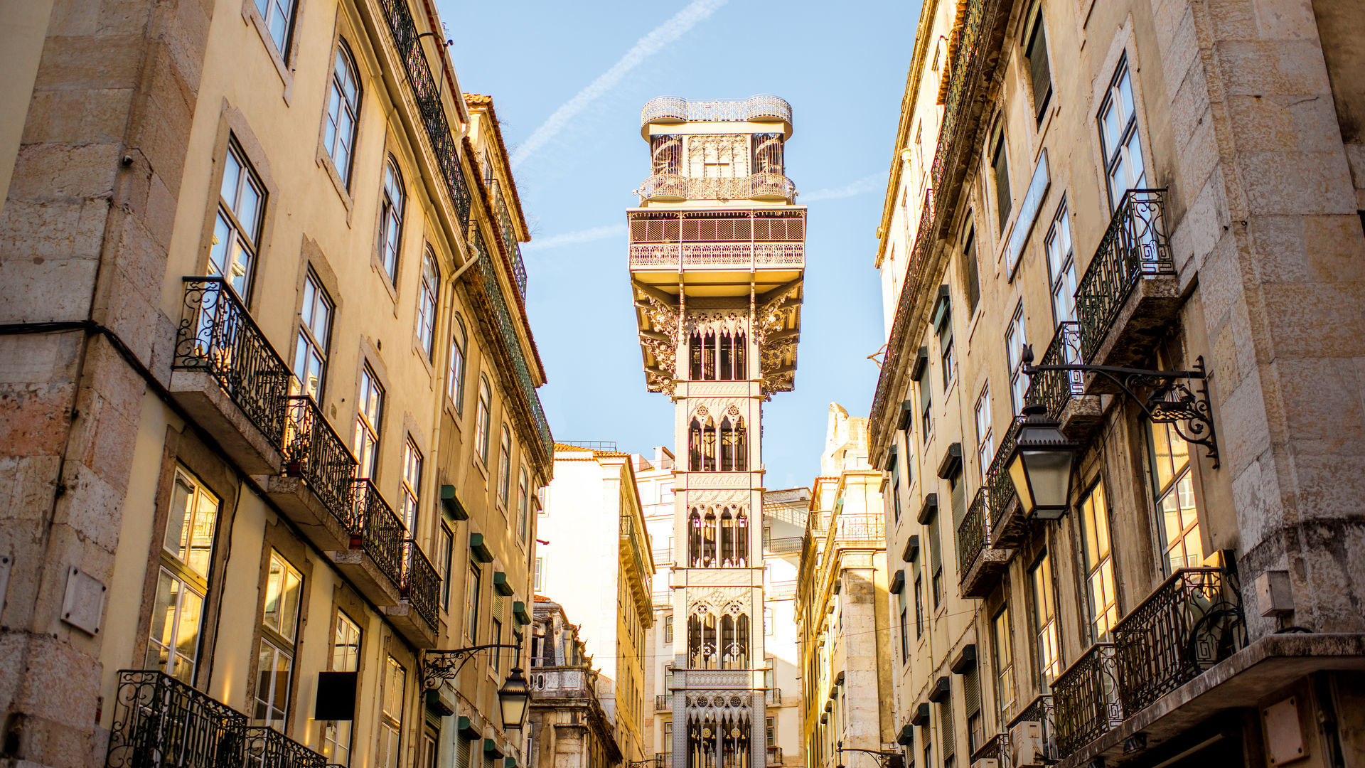 Santa Justa Lift (Elevador de Santa Justa) in Lisbon