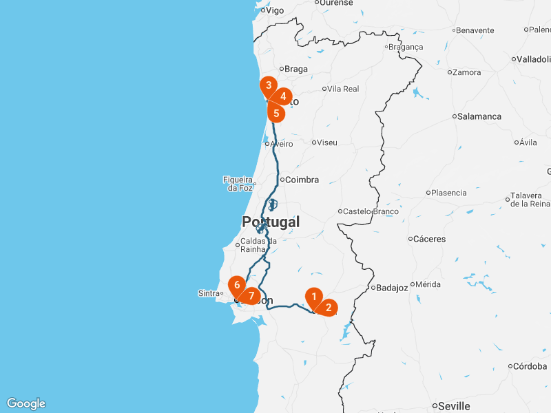 Portugal Cultural Road Trip: Évora, Porto & Lisbon