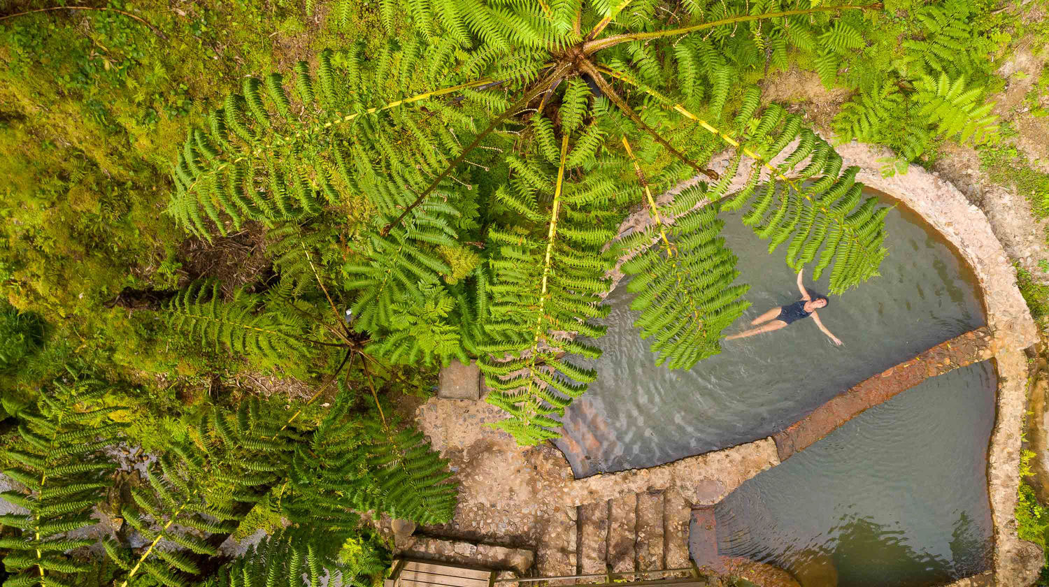 Caldeira Velha Thermal Pools, São Miguel Island