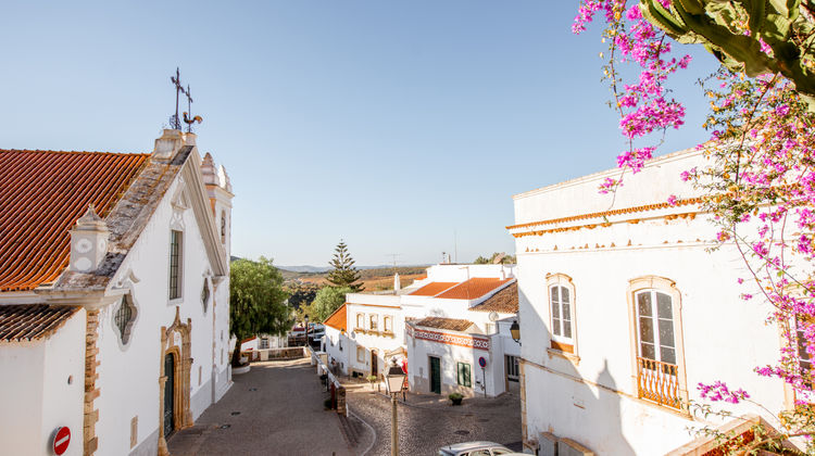Quaint Streets of an Algarve Village – Traditional Portuguese Charm