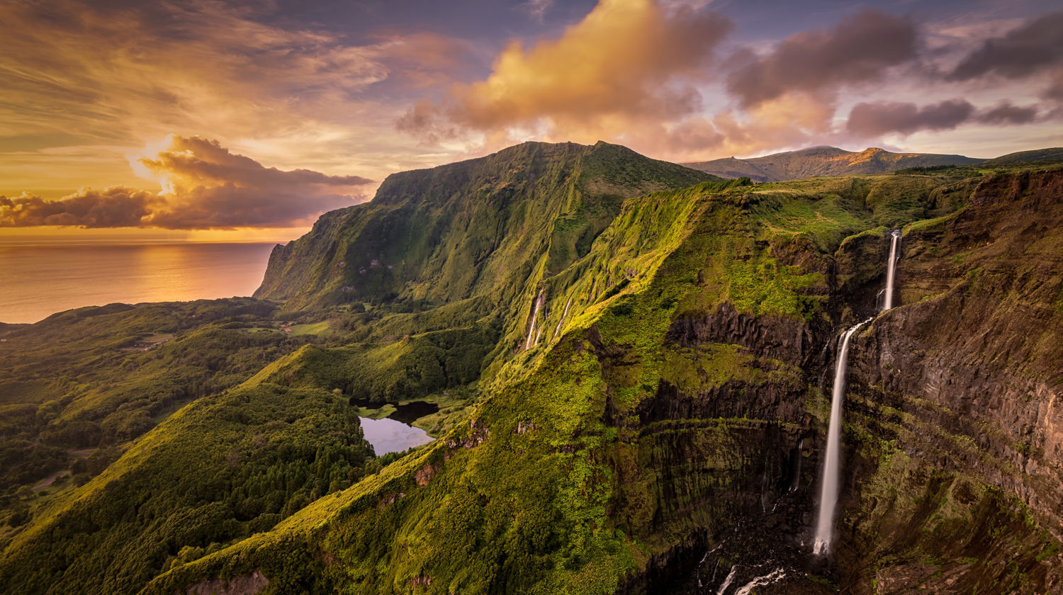 Ribeira Grande Waterfall, Flores Island