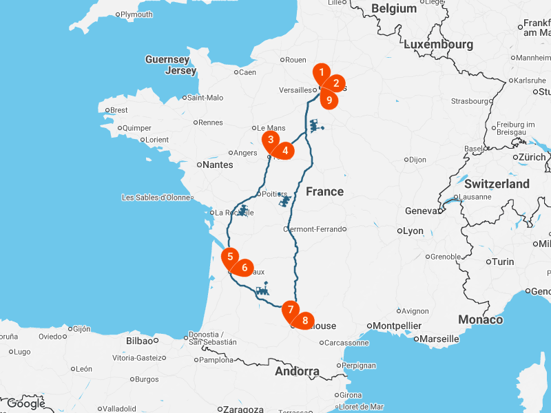 Itinerary