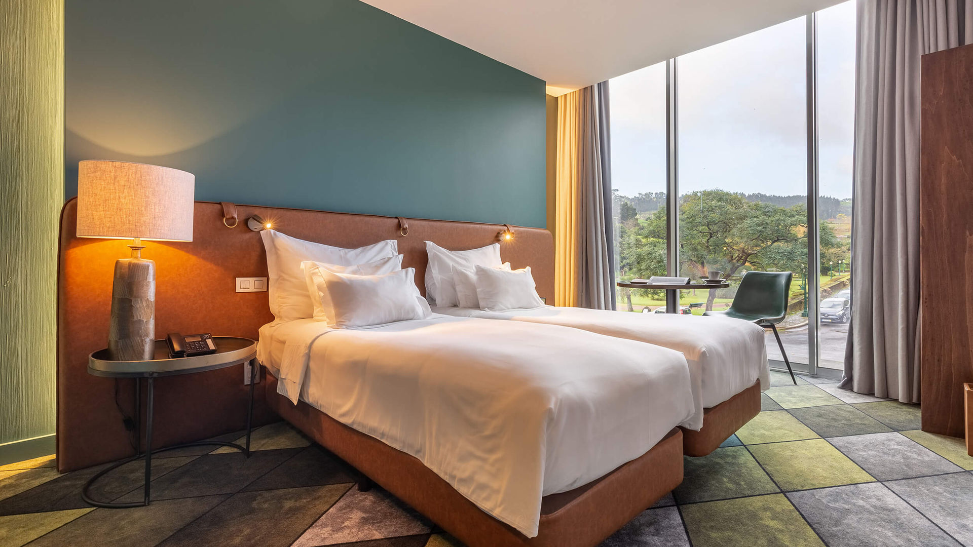 Twin Room at 5-Star Octant Furnas, São Miguel Island