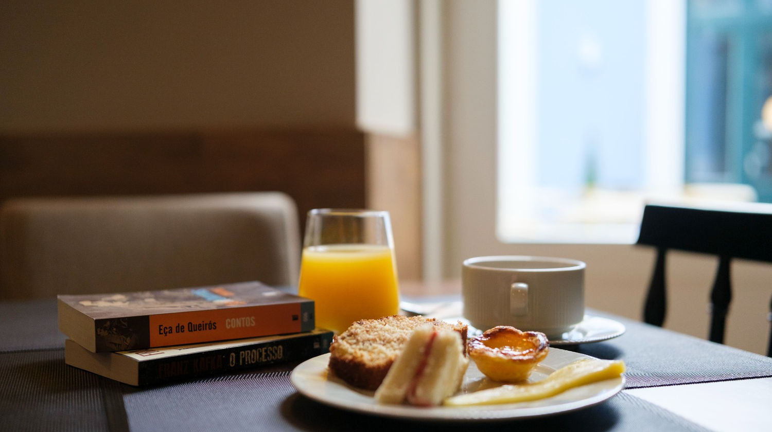 Start the day with a local breakfast at Azores Book Hotel - Terceira