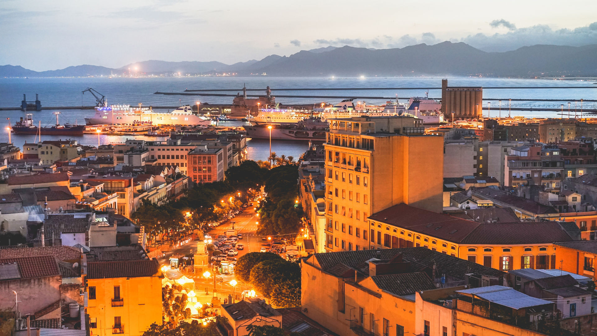 Cagliari Port, Cagliari, Sardinia, Italy
