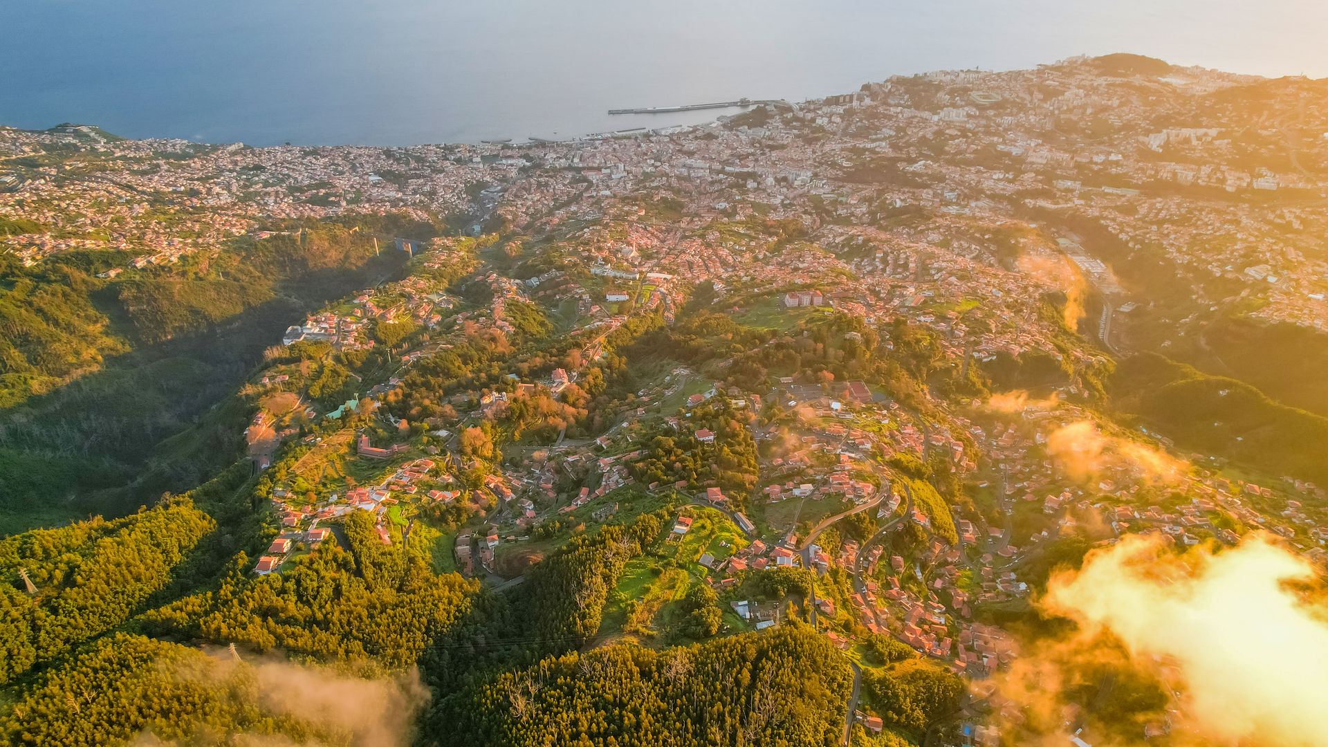 Funchal Aerial View, Madeira Island
