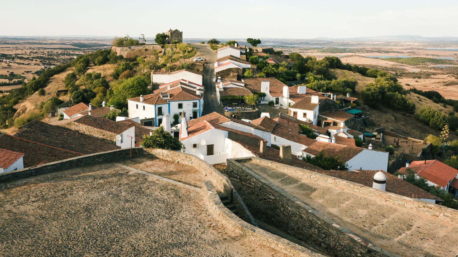 Monsaraz Castle Walls, Alentejo, Portugal