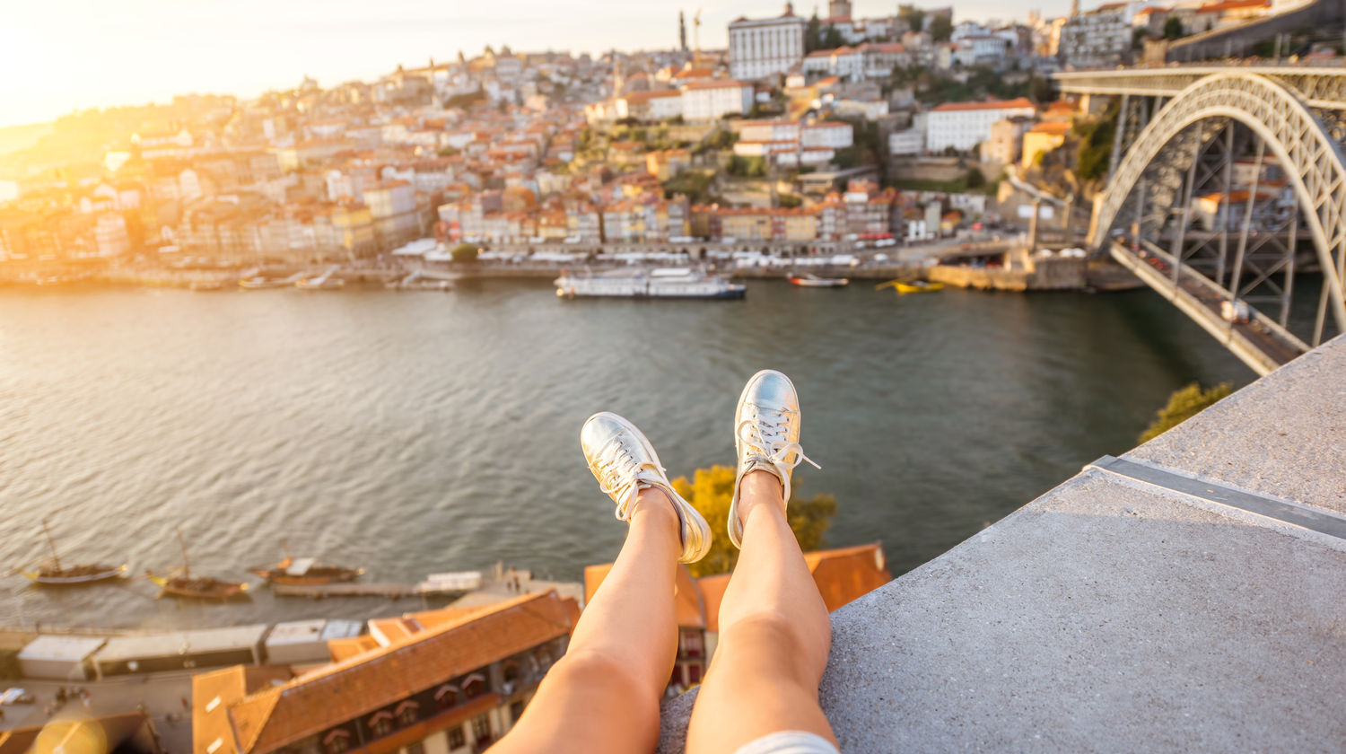 Looking Over the Douro River, Porto