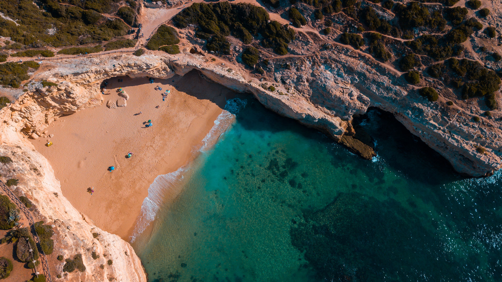 Soaring Above Praia da Marinha, Algarve, Portugal
