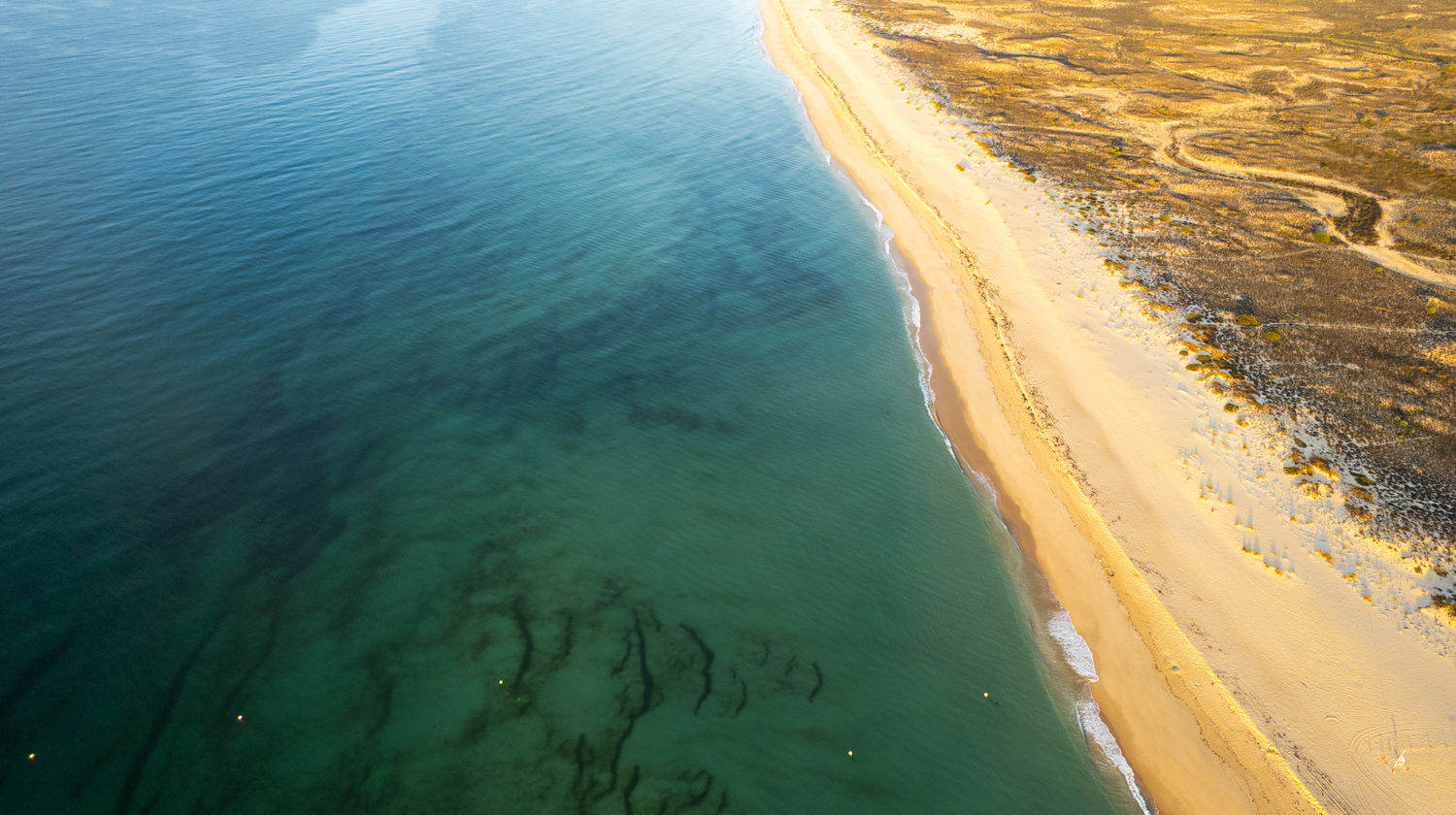 Praia de Santa Luzia Beach, Algarve, Portugal