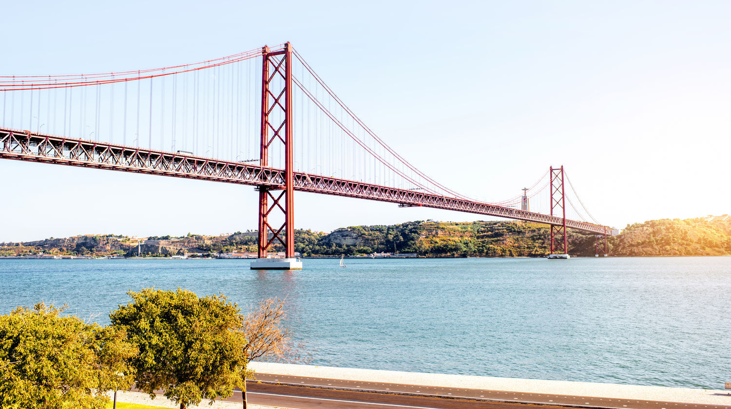 25 de Abril Bridge, Lisbon, Portugal